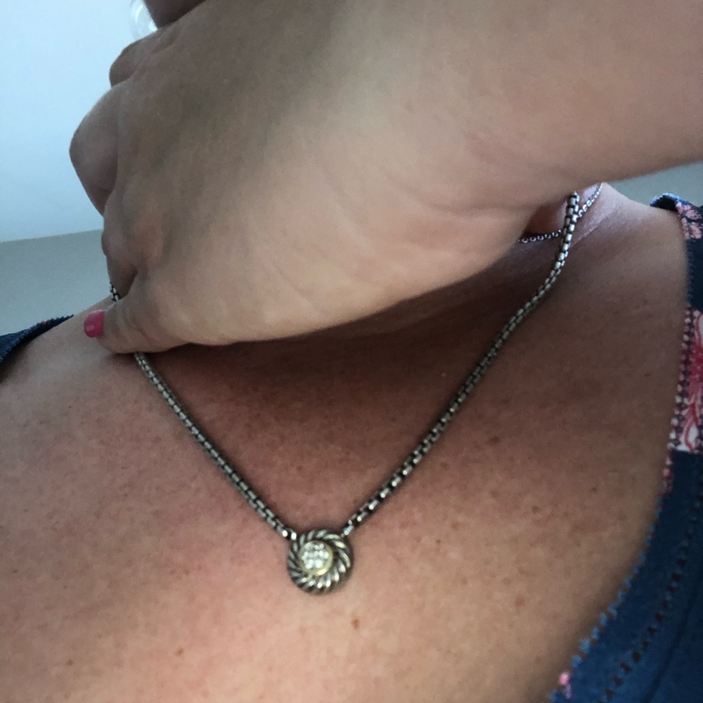Albion David Yurman pendant with necklace